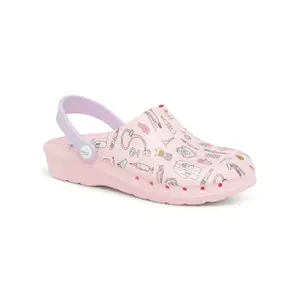 Printed Work Clogs Women Suecos Oden Enfermera En Apuros image-0