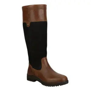 Bottes d'équitation imperméables en cuir femme Suedwind Footwear Milford image-1