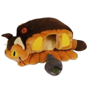 Totoro plush toy Sun Arrow Catbus House image-0