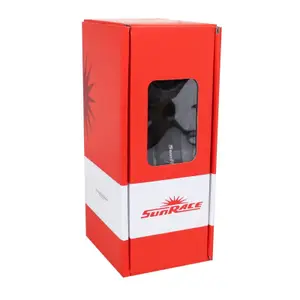 Manivelles VTT alu pour boîtier axe carré Sunrace Fcm800 Mono image-1