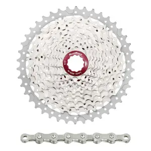Cassette with chain Sunrace Ms8 11-46 Shimano