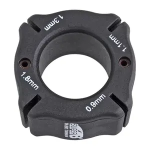 Aero spoke wrench 0.9 / 1.1 / 1.3 / 1.8mm flat spoke retainer Super B TB-5502