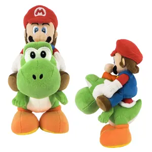 Plush Super Mario et Yoshi image-2