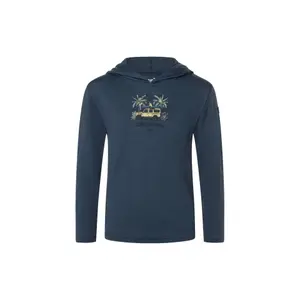 Sweatshirt med huva för barn super.natural Tropicar Light