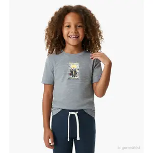 T-shirt för barn super.natural Crazy Mouse image-2