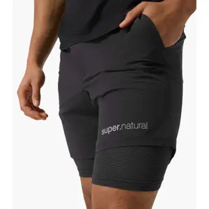 Double-layer shorts super.natural image-2