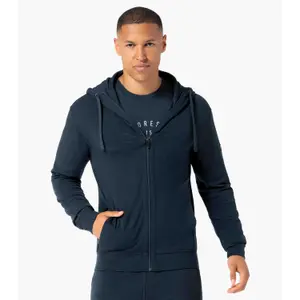 Hooded sweatshirt met rits super.natural Everyday image-2