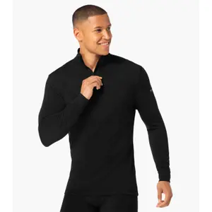 1/4 zip base layer super.natural Arctic230 image-1