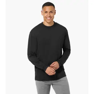 Μακρυμάνικη υποκάμισο super.natural Casual Rib Bio image-1