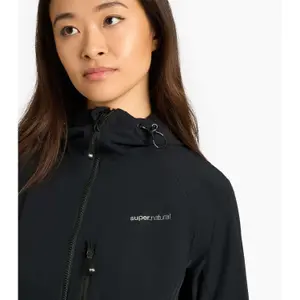 Women's hooded jacket super.natural Alpine Active image-4