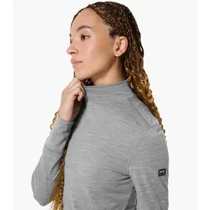 Women's turtleneck fleece super.natural Tundra175 image-3