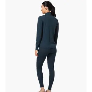 Women's turtleneck fleece super.natural Tundra175 image-3