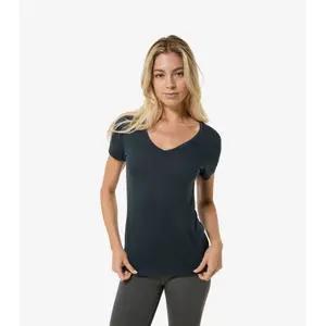 Camiseta de mujer con cuello de pico super.natural Sierra 140 image-1