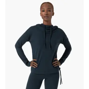 Sweatshirt à capuche femme super.natural Funnel Bio image-3