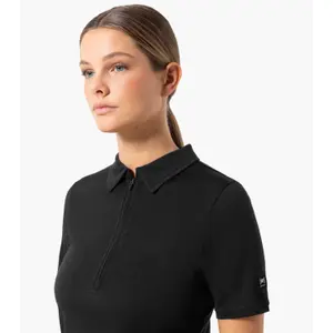 Women's zip-up polo super.natural image-4