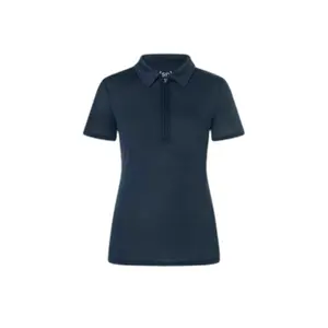 Women's zip-up polo super.natural image-0