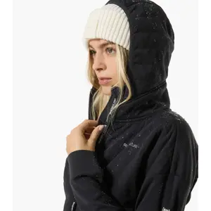Sweatshirt med huva för kvinnor super.natural Aloof Dwr image-1