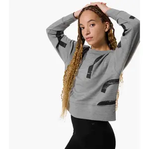 Sweter damski super.natural Capital Logo Krissini image-3