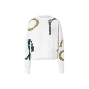 Sweatshirt femme super.natural Capital Logo Krissini
