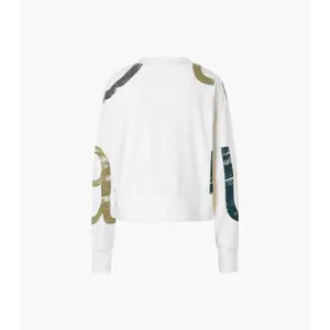 Sweatshirt femme super.natural Capital Logo Krissini image-1