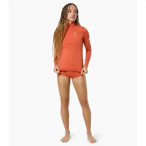 Damski polar 1/4 zip super.natural Tundra175 Bunny image-2