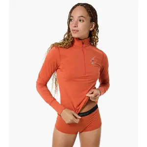 Damski polar 1/4 zip super.natural Tundra175 Bunny image-1