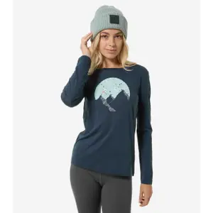 Långärmad T-shirt för kvinnor super.natural Gondola image-1