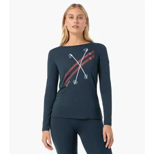 Women's long sleeve T-shirt super.natural Kryssede image-1