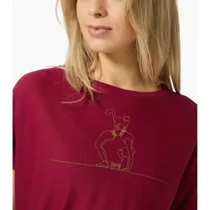 Women's loose-fitting T-shirt super.natural Cat Yoga image-1