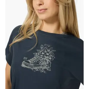 T-shirt de mulher super.natural Flower Sneakers Loose image-3