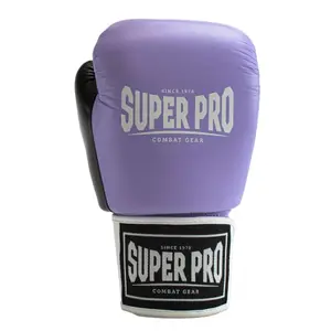 Leather Thai boxing gloves Super Pro Enforcer image-1