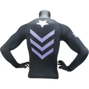 Langärmelige Rashguard Super Pro No Mercy image-1