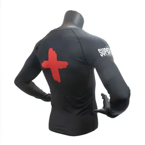 Langärmelige Rashguard Super Pro Skull image-2