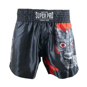 Thai-Boxing-Shorts Super Pro Skull image-0