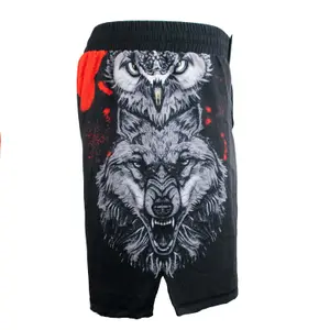Thai-Boxing-Shorts Super Pro Skull image-1