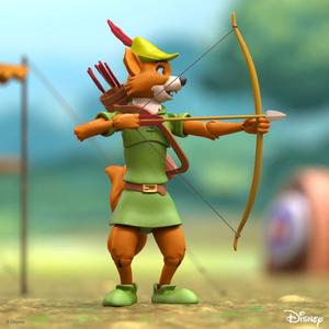 Samlerfigur Super7 Robin Hood Disney Ultimates Robin Hood Stork Costume image-3