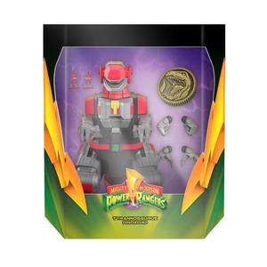 Statuetta da collezione Super7 Mighty Morphin Power Rangers Ultimates Tyrannosaurus Dinozord image-1