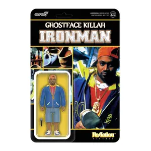 Collectible figurine Super7 Ghostface Killah ReAction Ghostface Killah (Ironman) image-2
