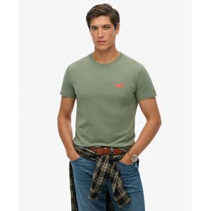 T-Shirt mit Logo aus Baumwolle Superdry Essential image-1