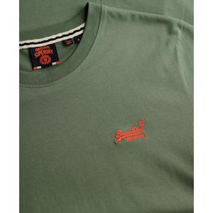 T-Shirt mit Logo aus Baumwolle Superdry Essential image-4