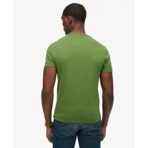 T-shirt con logo in cotone biologico Superdry image-3