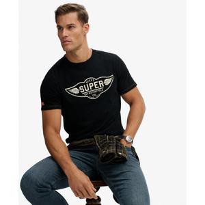 T-Shirt Superdry Auto Logo Relaxed image-3