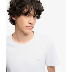 T-shirt with logo Superdry Essential Sdco image-5