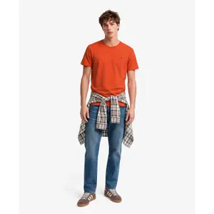 T-shirt with logo Superdry Essential Sdco image-6