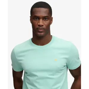 T-shirt with logo Superdry Essential Sdco image-4