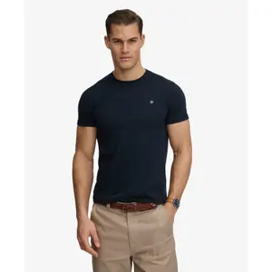 T-shirt with logo Superdry Essential Sdco image-1