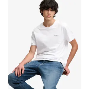 T-shirt with logo Superdry Essential Stacked image-1