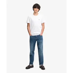 T-shirt with logo Superdry Essential Stacked image-4