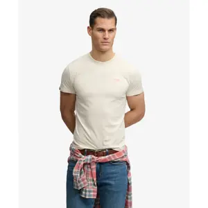 T-shirt με λογότυπο Superdry Essential Stacked image-1