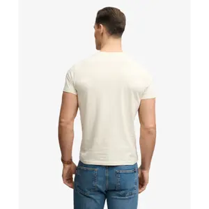 T-shirt με λογότυπο Superdry Essential Stacked image-3